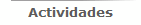 Actividades